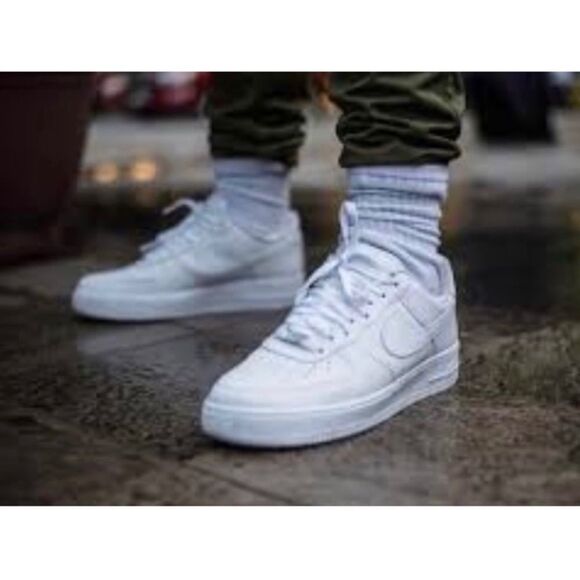 Nike Other - Nike Air Force 1 '07 Low Top Sneakers Triple
White Men's 315122-111 Size 12